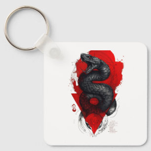 Venomous Viper Trash Polka Keychain
