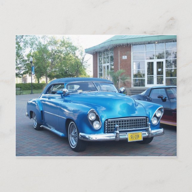 ventage car postcard (Front)