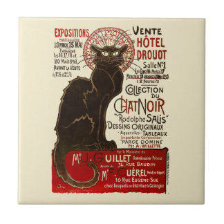 Vente Hôtel Drouot, Théophile-Alexandre Steinlen Ceramic Tile