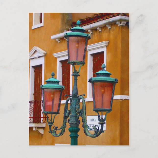 ventiation lamp-post postcard (Front)