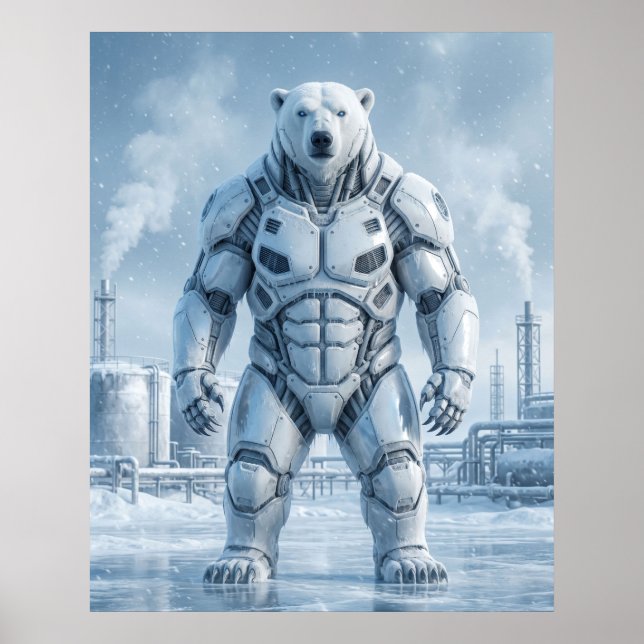 Ventilated Polar Bear Poster (Front)
