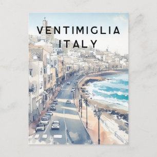 Ventimiglia Italy Postcard