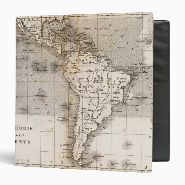 Vents Amerique 3 Ring Binder (Front/Inside)
