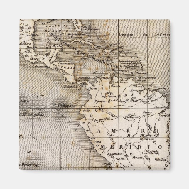 Vents Amerique Magnet (Front)