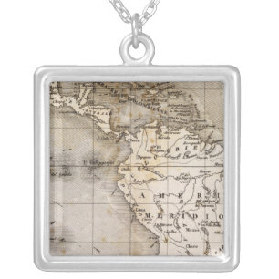 Vents Amerique Silver Plated Necklace