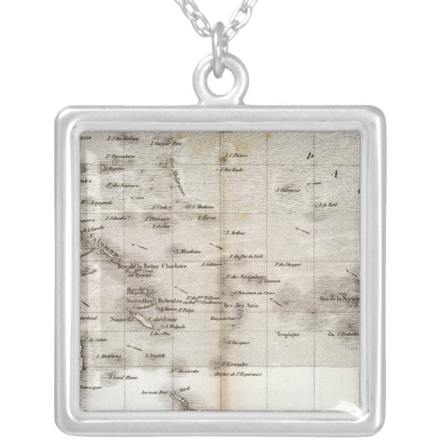 Vents Ocean Pacifique Silver Plated Necklace (Front)
