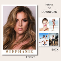 Ventura 5 Model Comp Card | Name and Stats