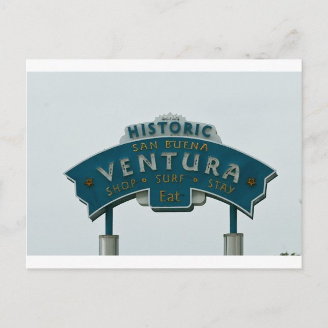 Ventura, CA Postcard (Front)