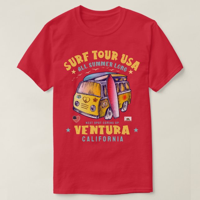 Ventura California T-Shirt (Design Front)