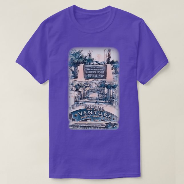 VENTURA CALIFORNIA T-Shirt (Design Front)