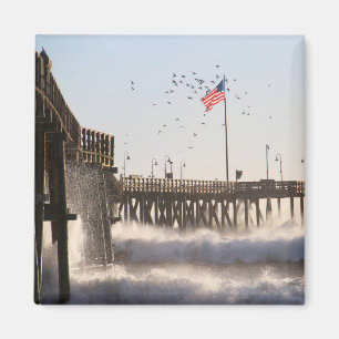 Ventura Pier Waves El Nino Magnet