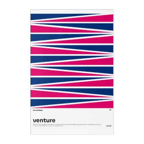Venture Acrylic Wall Art by toms  timbales