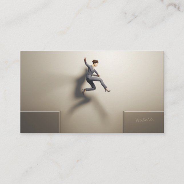 Venture Design Business Card (Front)