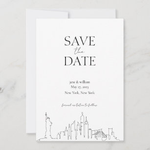 Venue Save the Date - New York City Invitation