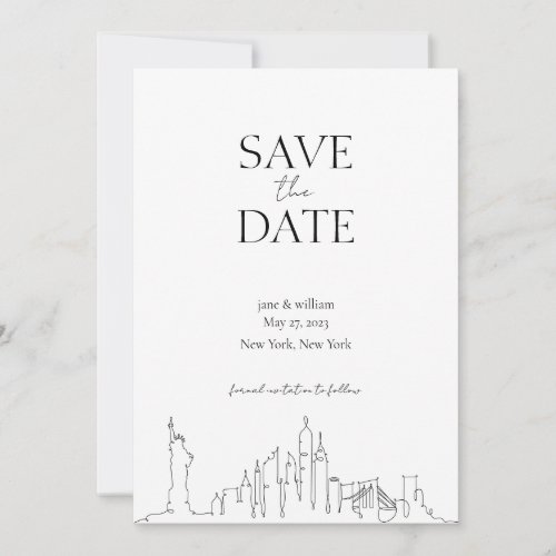 Venue Save the Date _ New York City Invitation