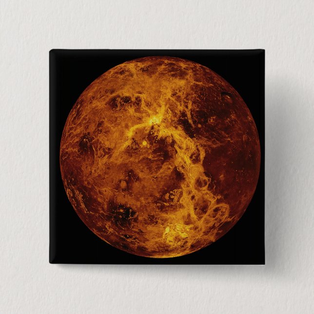 Venus 3 pinback button (Front)