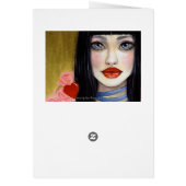 Venus - a modern goddess cards (Back)