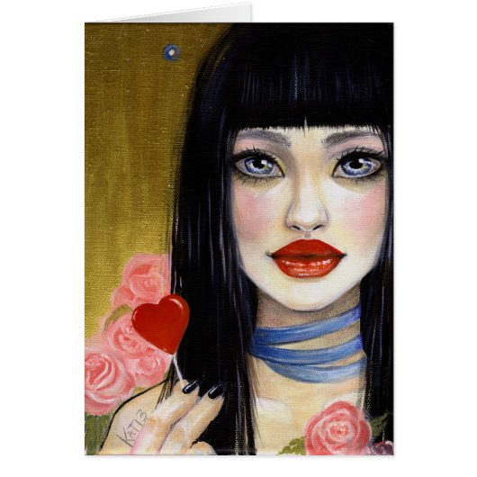Venus - a modern goddess cards (Front)