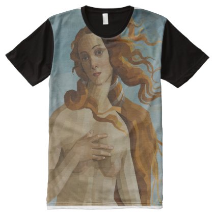 Venus after Botticelli All-Over-Print Shirt