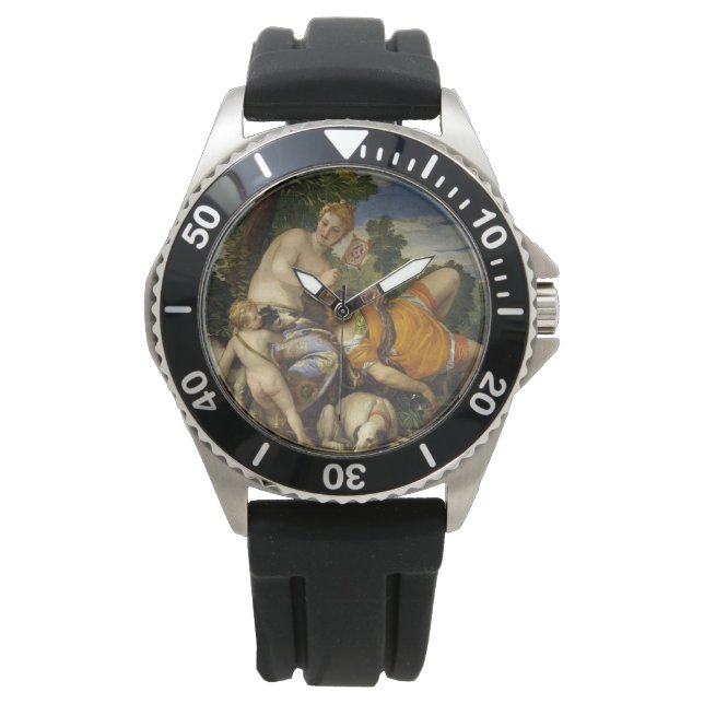 Venus and Adonis (by Paolo Veronese) Watch (Front)