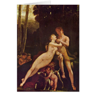 Venus And Adonis By Pierre-Paul Prud'Hon Cards