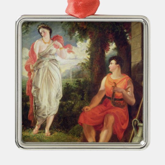 Venus and Anchises, 1826 (oil on canvas) Metal Ornament
