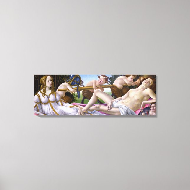 Venus and Mars by Botticelli - Canvas Print (Front)