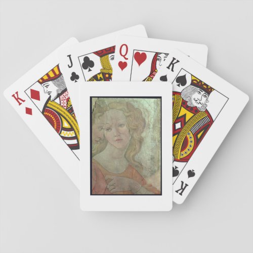 Venus and the Three Graces Offering Gifts to a You Poker Cards