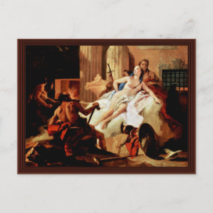 Venus And Vulcan By Tiepolo Giovanni Battista Postcard
