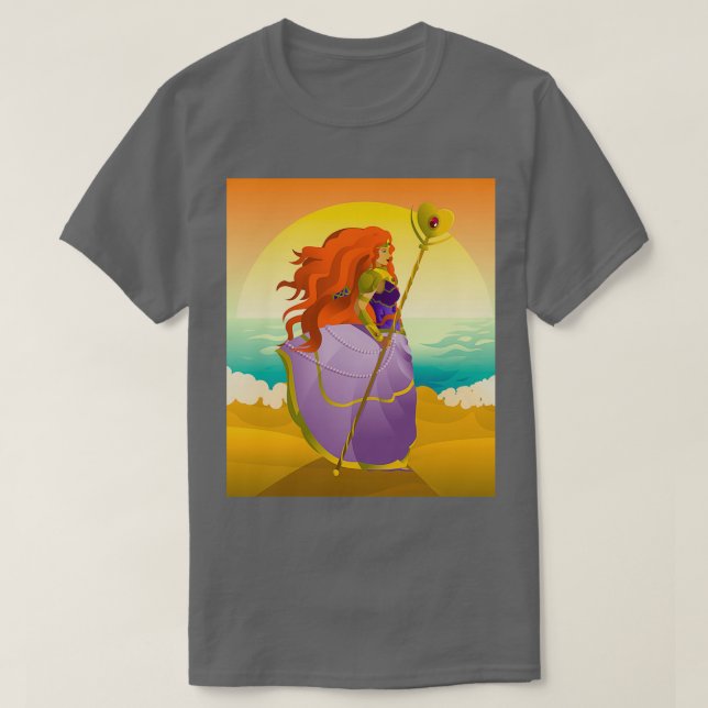 venus aphrodite mythology goddess of love in the s T-Shirt (Design Front)