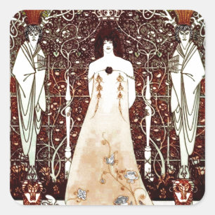 Venus Between Terminal gods Square Sticker