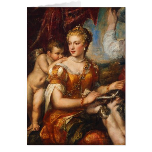 Venus Blindfolding Cupid Cards (Front)