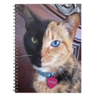 Venus Cat spiral notebook