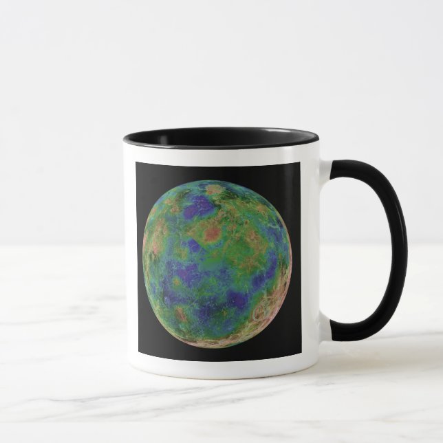Venus centered on the South Pole Mug (Right)