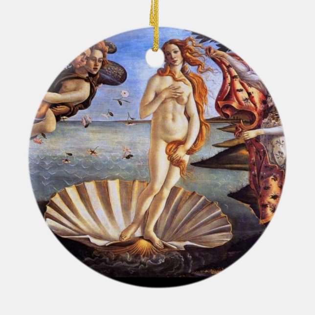 Venus Ceramic Ornament (Back)