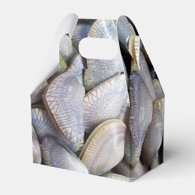 Venus Clam [หอยลาย] Favor Boxes (Front Side)