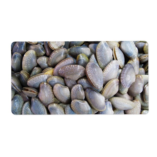 Venus Clam [หอยลาย] Label (Front)