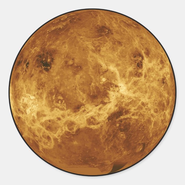 Venus Classic Round Sticker (Front)