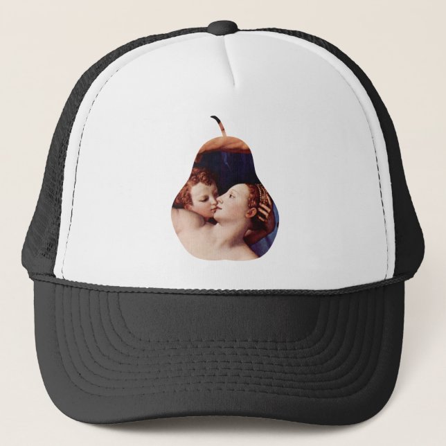 Venus Cupid Folly and Time by Bronzino Hat (Front)