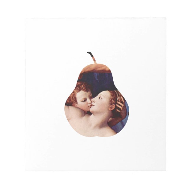 Venus Cupid Folly and Time by Bronzino Notepad (Front)