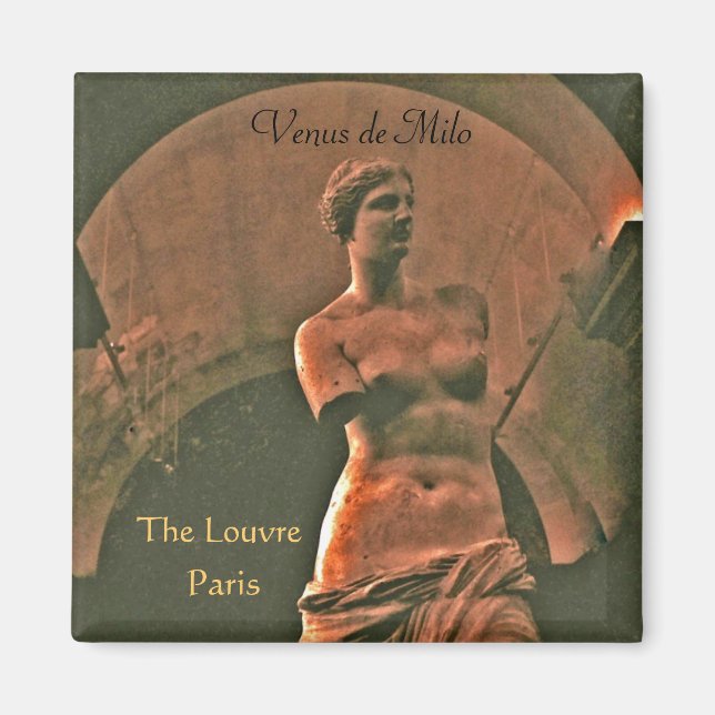 Venus de Milo Louvre Magnet (Front)