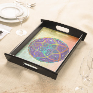 Venus Flower - fineART - oriental antique Serving Tray