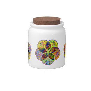 Venus Flower of Love fineART Flower Power Candy Jar