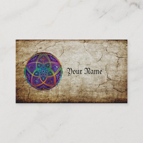 Venus Flower of Love fineART Oriental Antique lila Business Cards