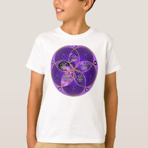 Venus Flower of Love fineART violet pink T-Shirt