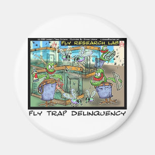 Venus Fly Trap Deliquency Funny Rick London Gifts Magnet
