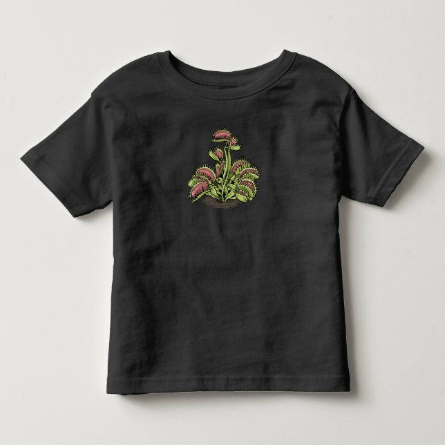 Venus Fly Trap Plant Carnivorous Plant Venus Fly Toddler T-shirt (Front)