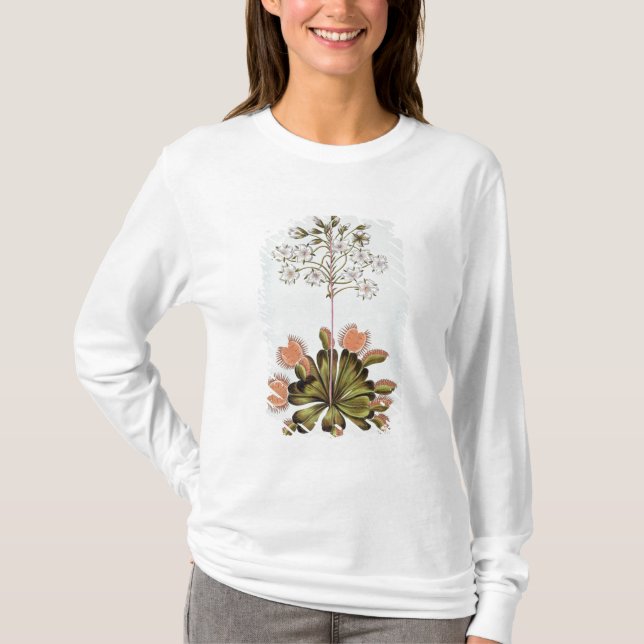 Venus Fly-trap, plate 84, from 'Collection Precieu T-Shirt (Front)