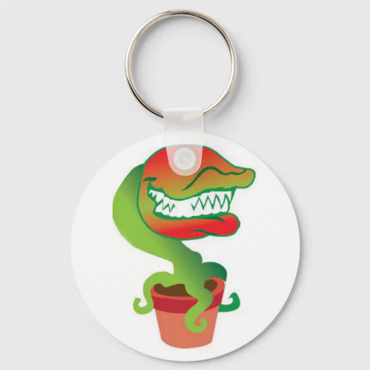 Venus Flytrap Cartoon Keychain | Zazzle Venus Flytrap Cartoon Keychain | Zazzle