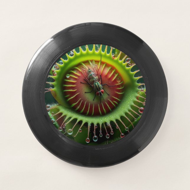 Venus Flytrap Floral Fun Weird Fierce  Wham-O Frisbee (Front)